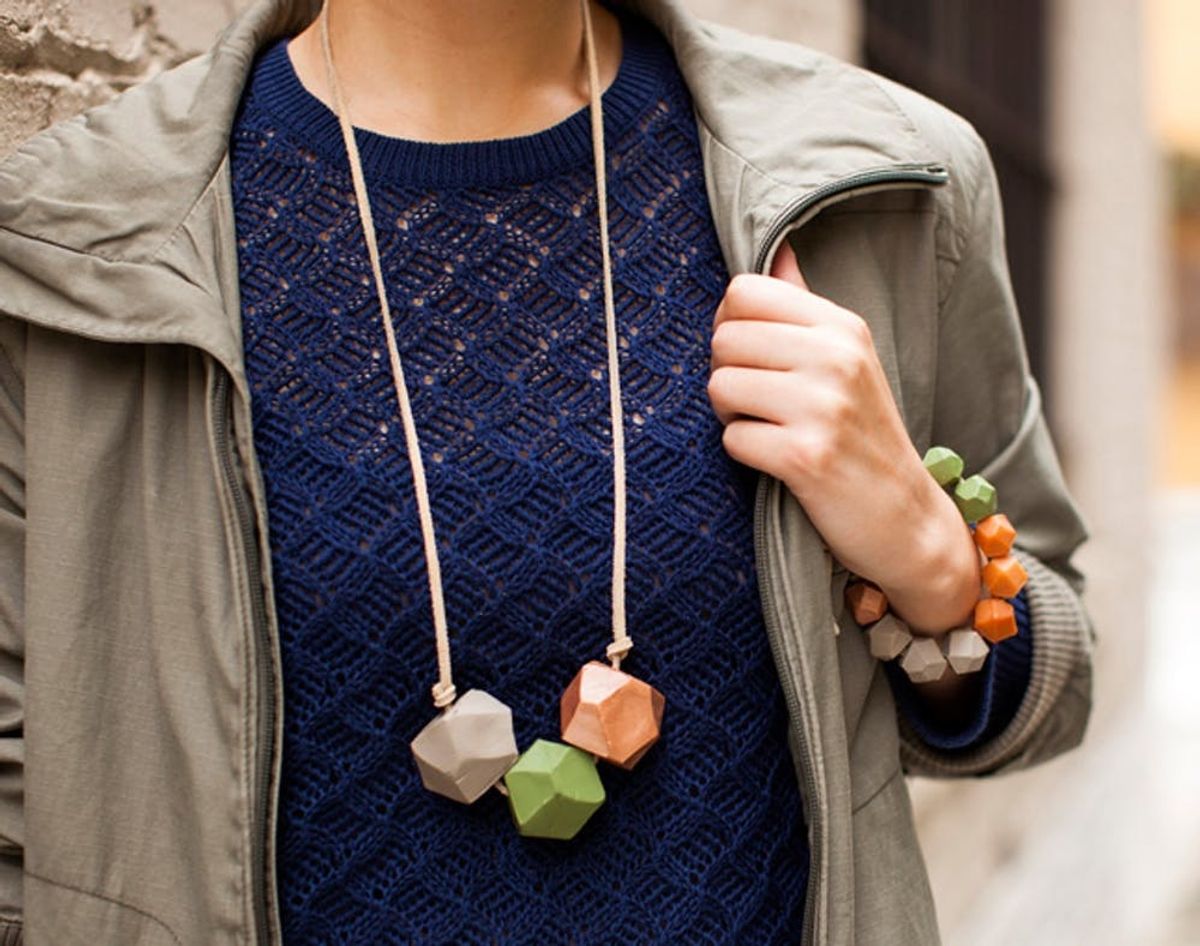 Get Your Bead On! DIY Geode Statement Jewelry