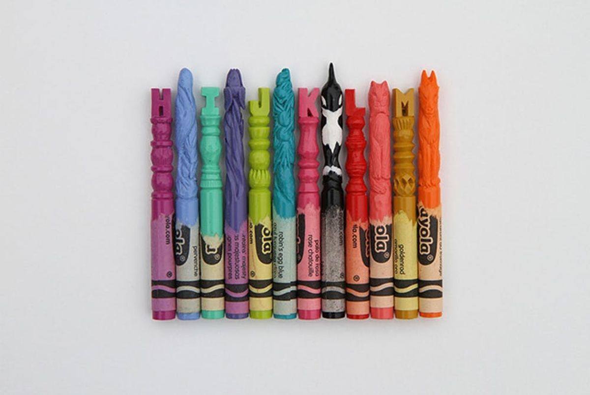 11 Colorful Crayon DIY Ideas