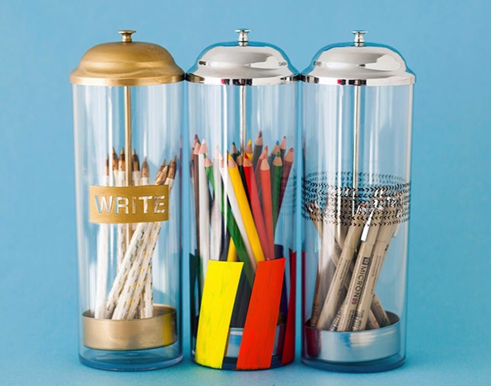 Pop-Up Pencil Holders 3 Ways - Brit + Co