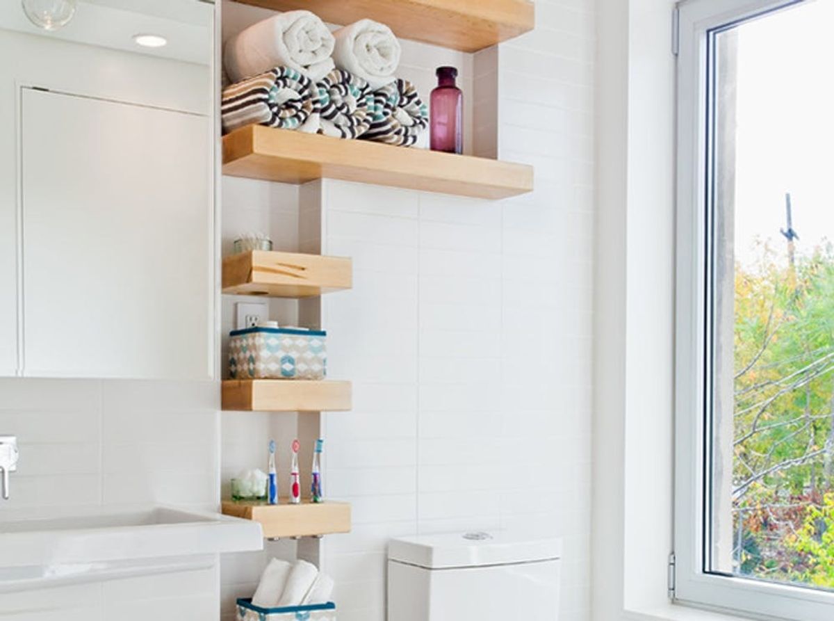 25 Bright Ideas for Incorporating Open Shelves into Your Space