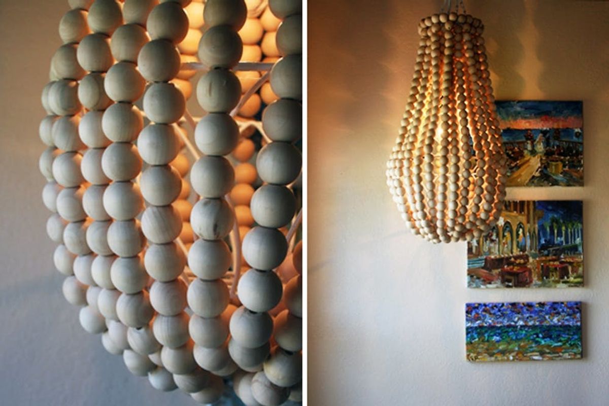 How to Make a Wooden Chandelier