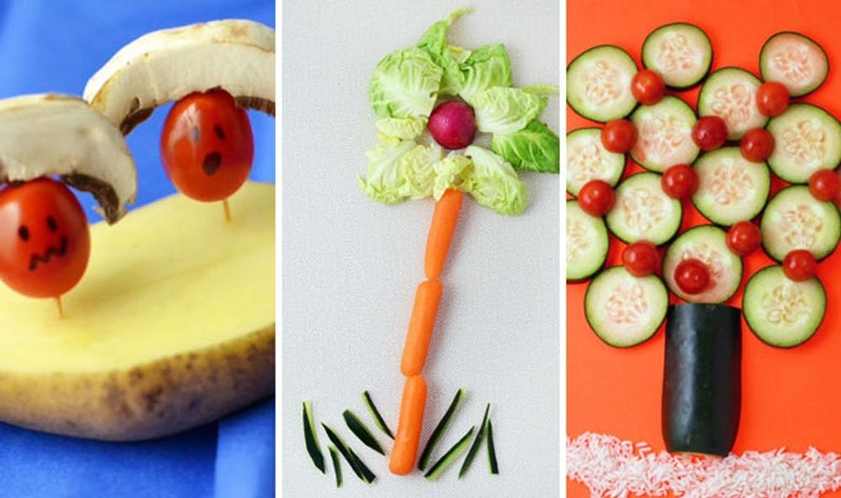5 Fun and Silly Ways to Play with Your Veggies