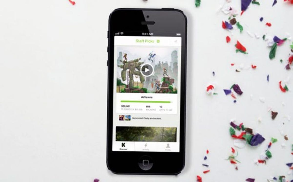Now You Can Browse and Fund Kickstarter Projects On The Go
