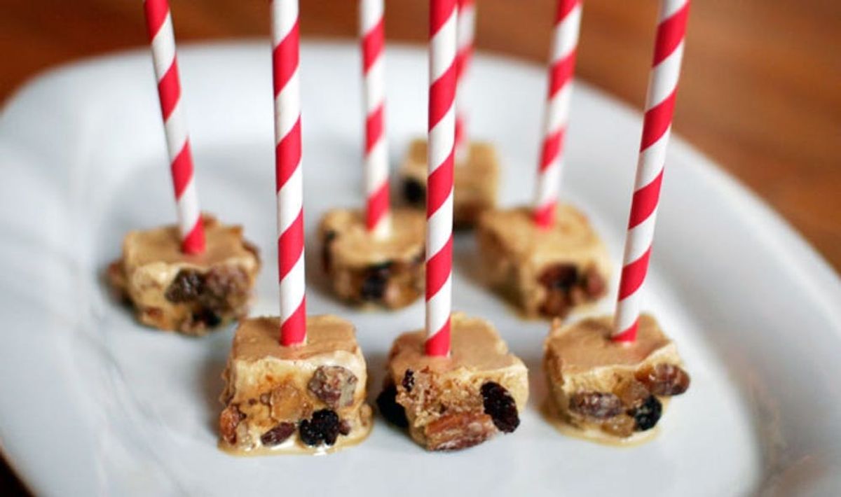 Holiday Hack: Make This Bourbon Fruitcake Ice Cream Pops Recipe
