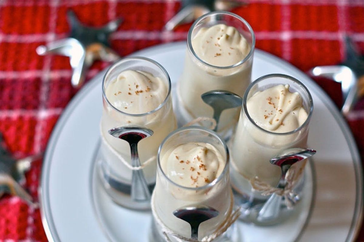 Spike Your Sweets: Make These Eggnog Pudding Shots Recipe