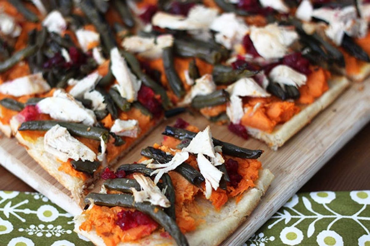 Upcycle Your Leftovers with this Thanksgiving Flatbread Recipe