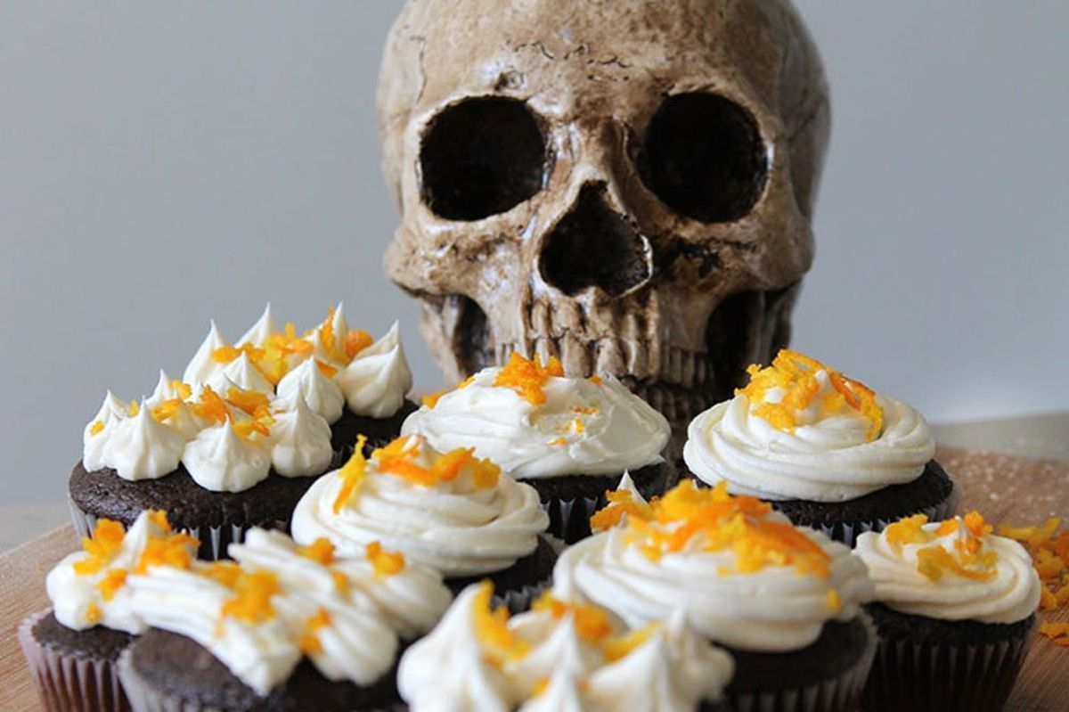 Spike Your Sweets: Boo-zy Cointreau Cupcakes