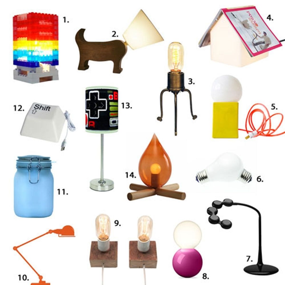 14 Brilliant Ways to Light Up Your Workspace