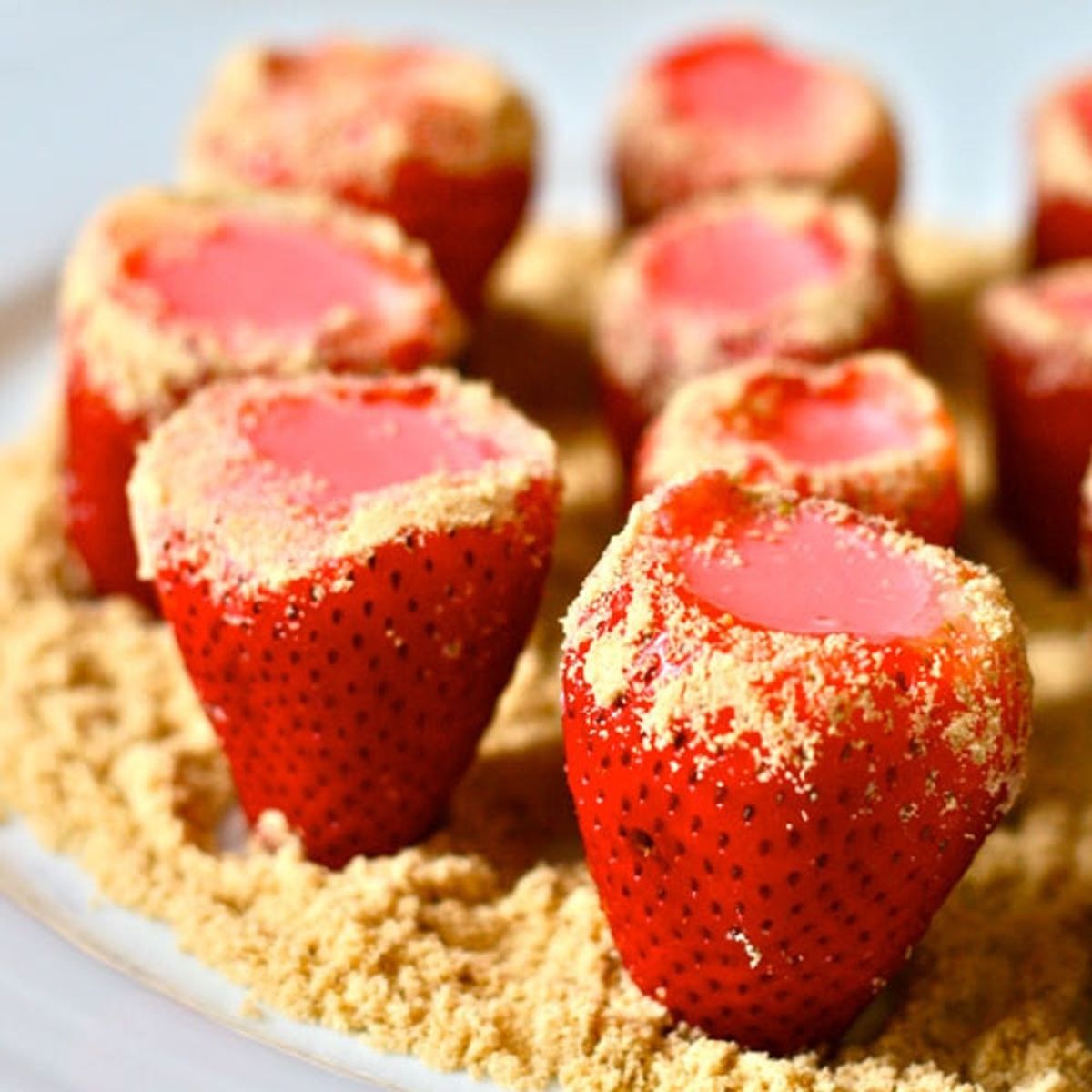 Spike Your Sweets: Strawberry Cheesecake Jello Shots