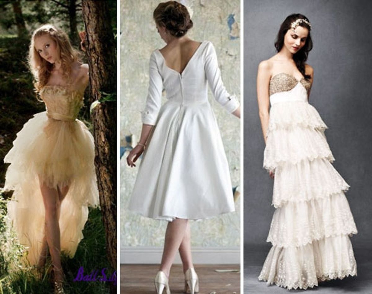 16 Non-Traditional Wedding Dresses for the Modern Bride