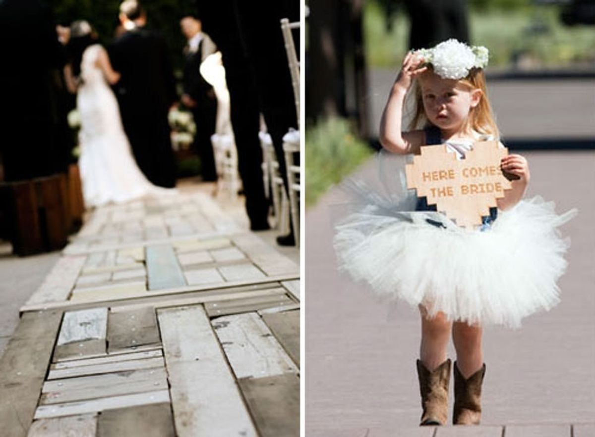 Add Rustic Charm to Your Wedding with Wood