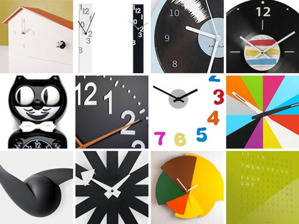 Time For a Refresh! 12 Fun, Functional, and Anything-But-Boring Clocks