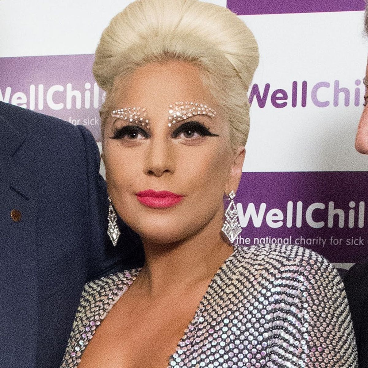 Lady Gaga’s Blinged Brows Are All Kinds of Awesome
