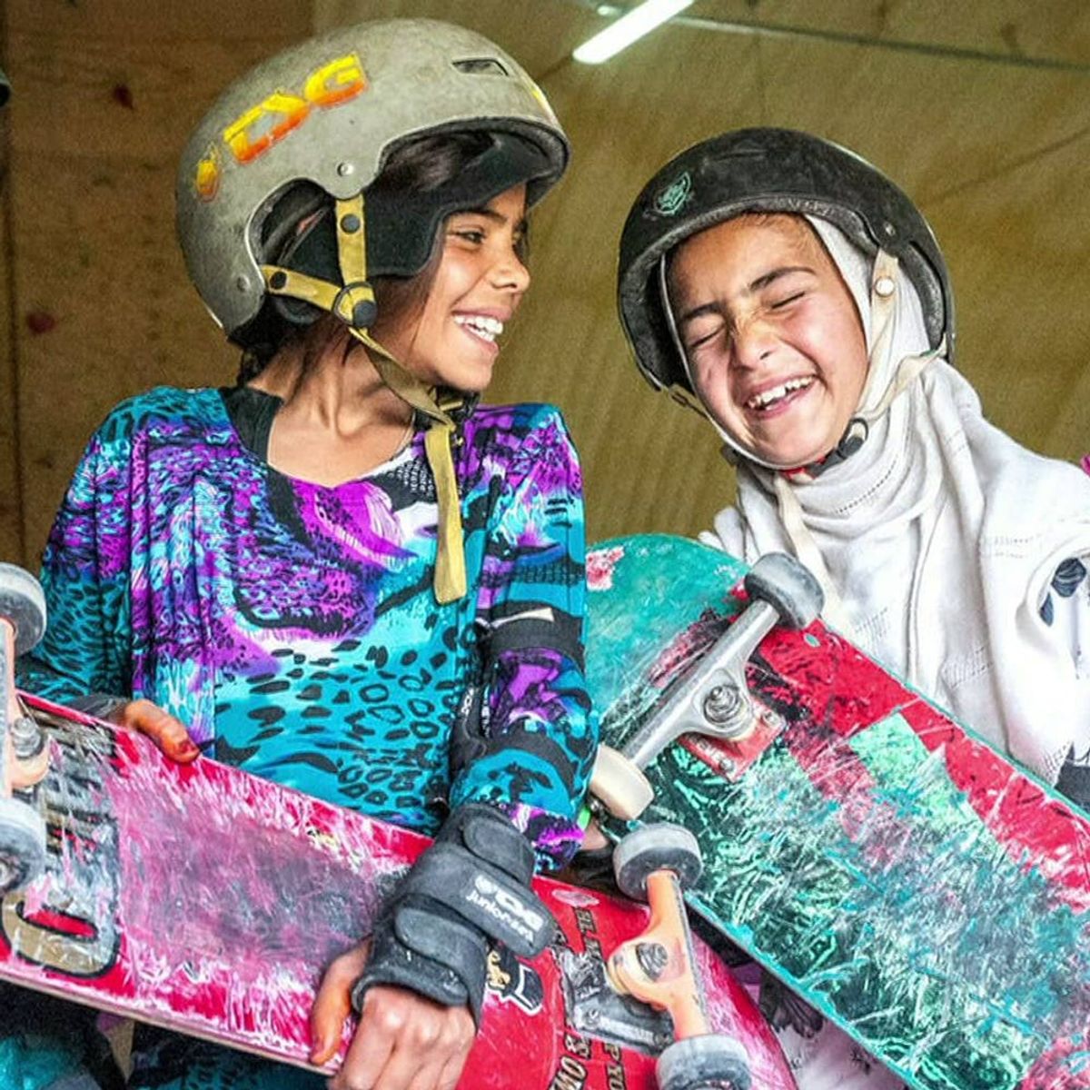 See Why in Afghanistan, Skateboarding = Girl Power