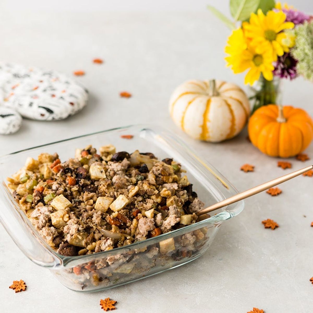 We Gave This Thanksgiving Stuffing Recipe a Paleo-Friendly Makeover That Everyone Will Love