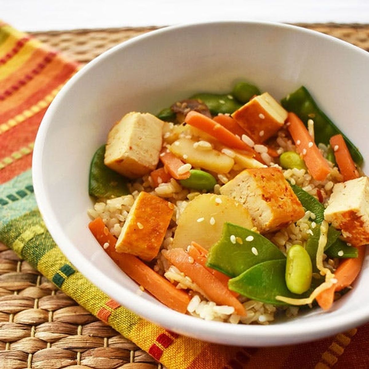 Attention Vegans: This 10-Minute Trader Joe's Stir-Fry Dinner Recipe Is for You
