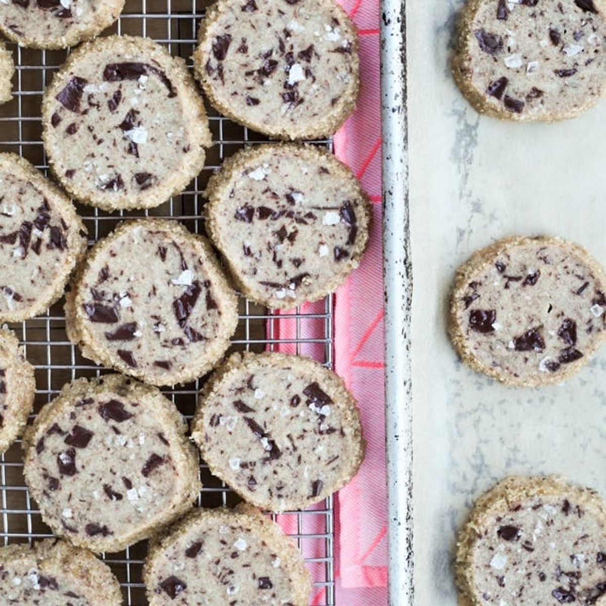 Try This Salted Chocolate Chunk Shortbread Cookies Recipe That’s All Over Your IG Feed