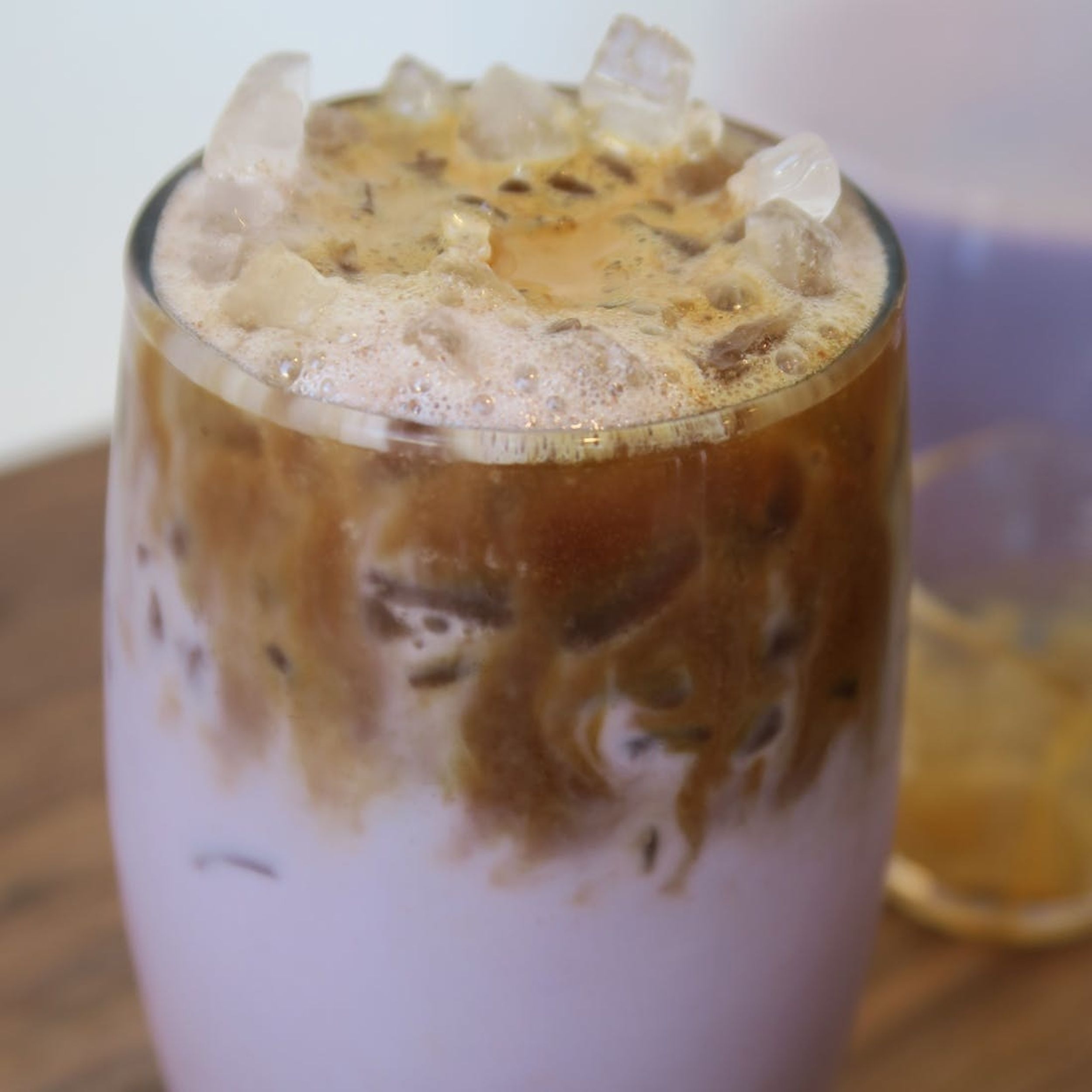 Purple Is the New Black With This Dreamy Ube (Yam) Latte Recipe