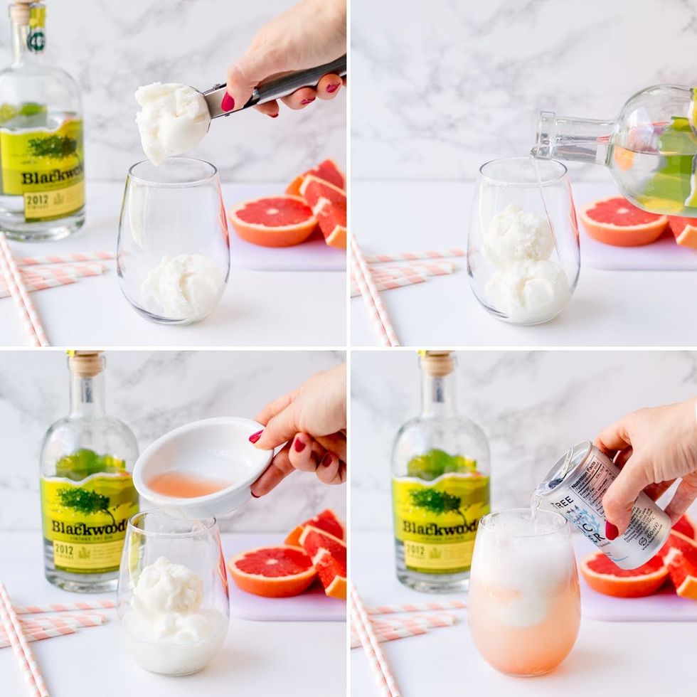 Who Needs Dessert? Try This Gin + Sorbet Cocktail Recipe Instead