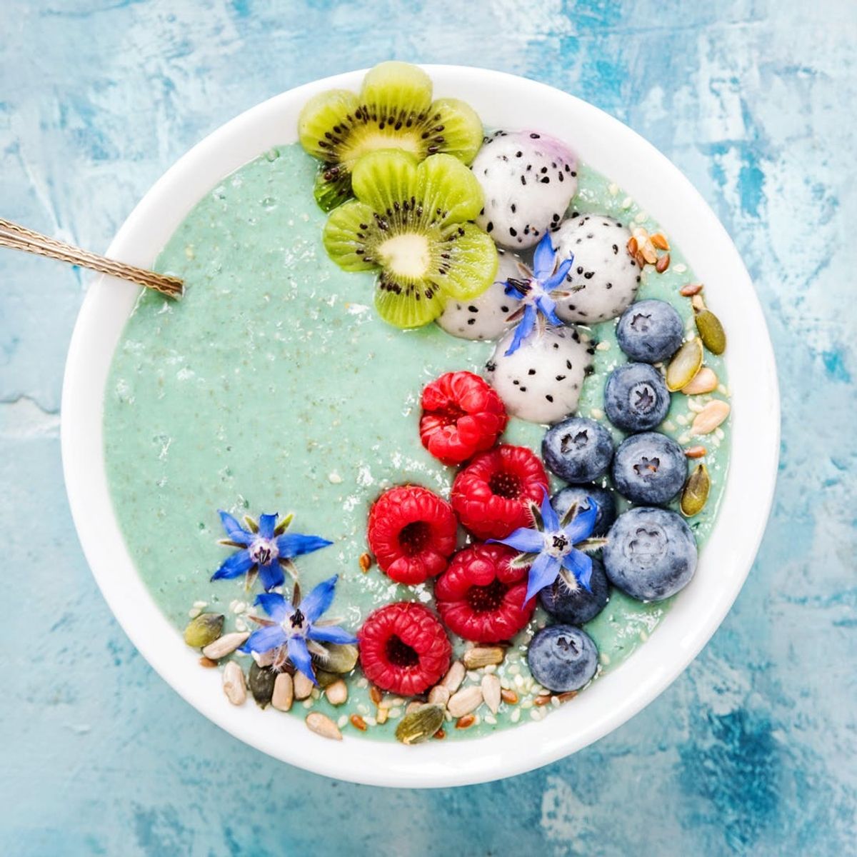 This Mermaid Smoothie Bowl Recipe Is Almost Too Pretty to Eat