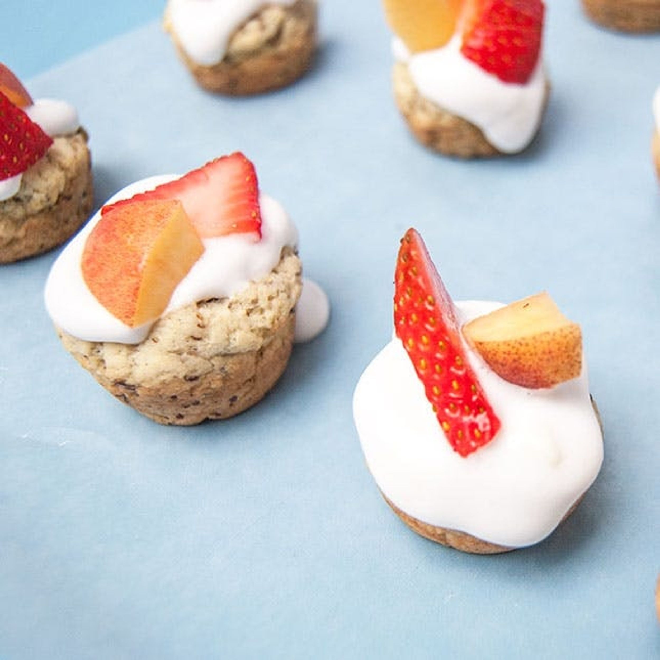 Make These Healthy(ish) Strawberry Peach Sugar Cookie Cups Recipe