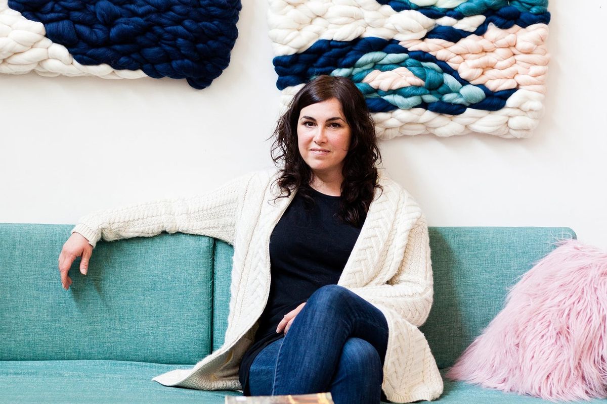 Creative Crushin': Artist Meghan Shimek’s Larger-Than-Life Roving Creations Will Make You Want to Weave