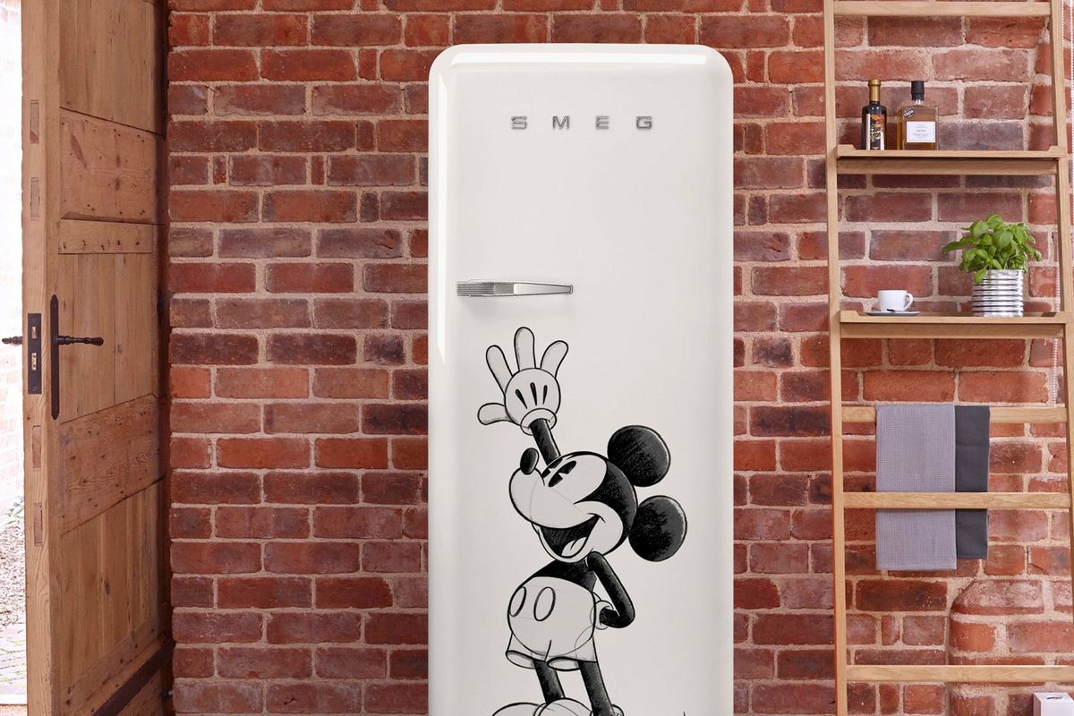 Smeg Just Released a Limited Edition Fridge for Disney's Biggest Stans