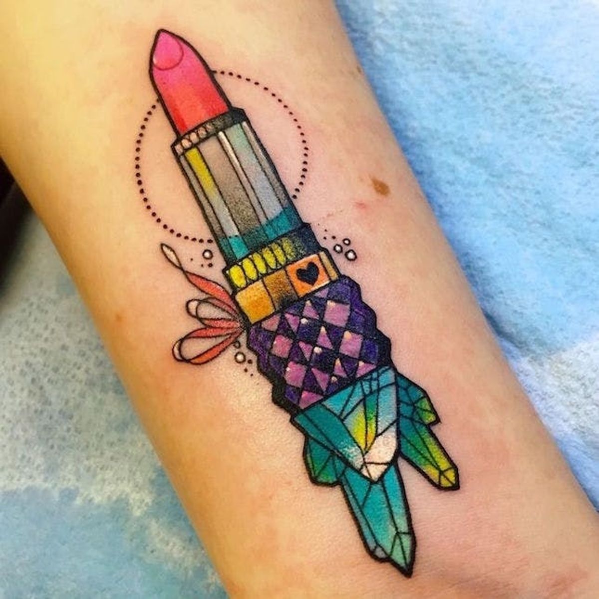 This Tattoo Artist’s Neon Designs Will Brighten Up Your Day