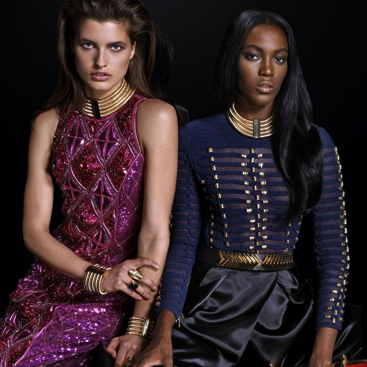 The Balmain + H&M Lookbook Is Everything Your Holiday Attire Needed and More