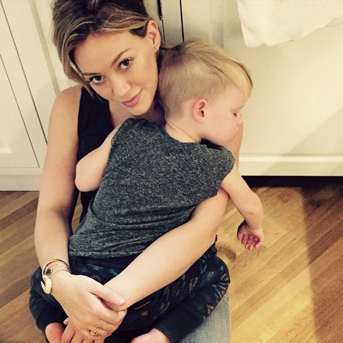 Hilary Duff and Her Son Are Rocking the Cutest Matching Accessory