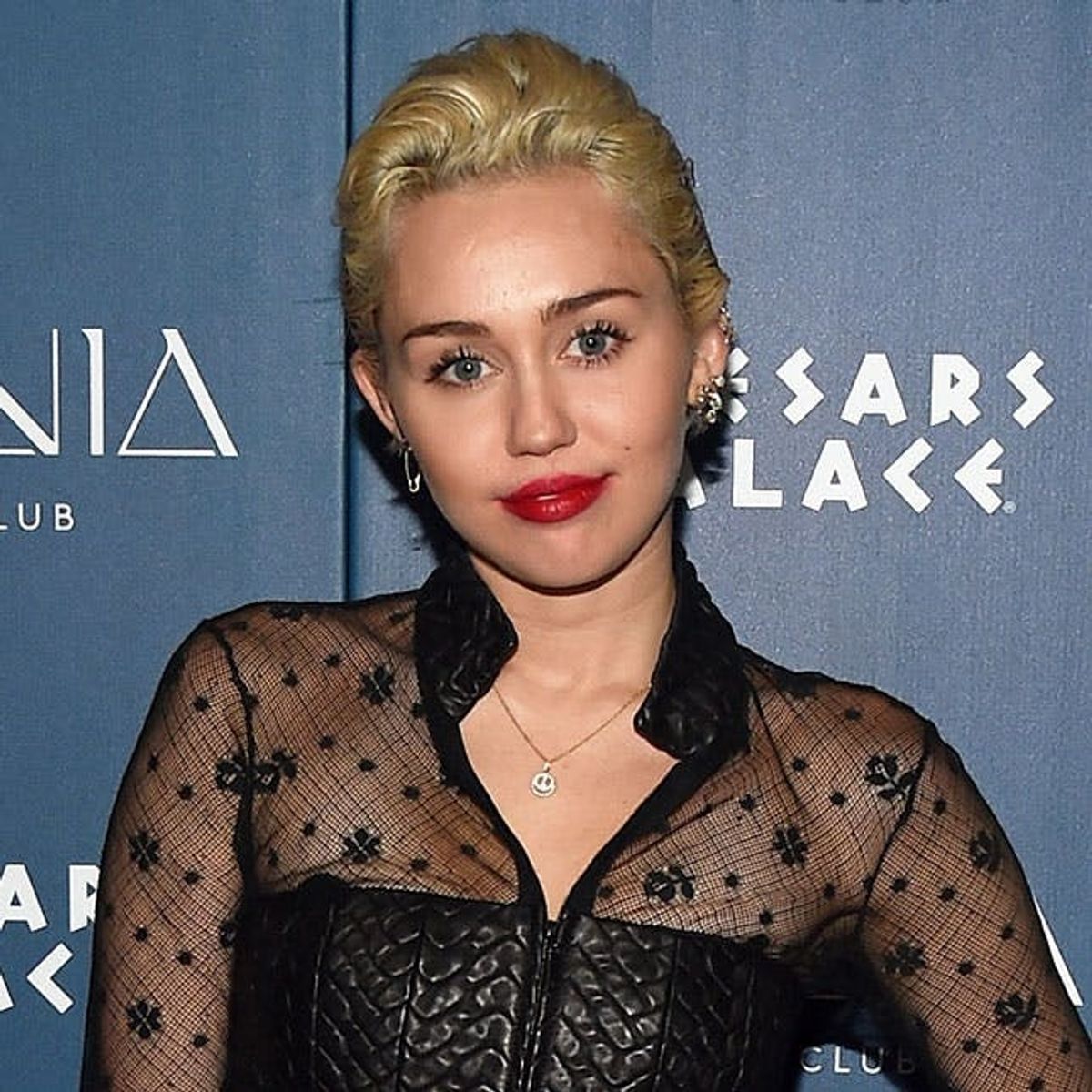 Miley Cyrus Has a Genius Hack for Covering Up Zits