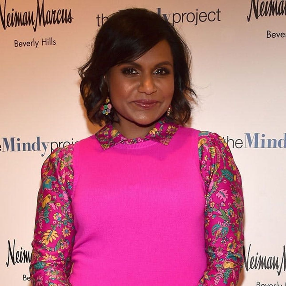 Mindy Kaling Shows Why You Need *This* Color in Your Wardrobe Right Now