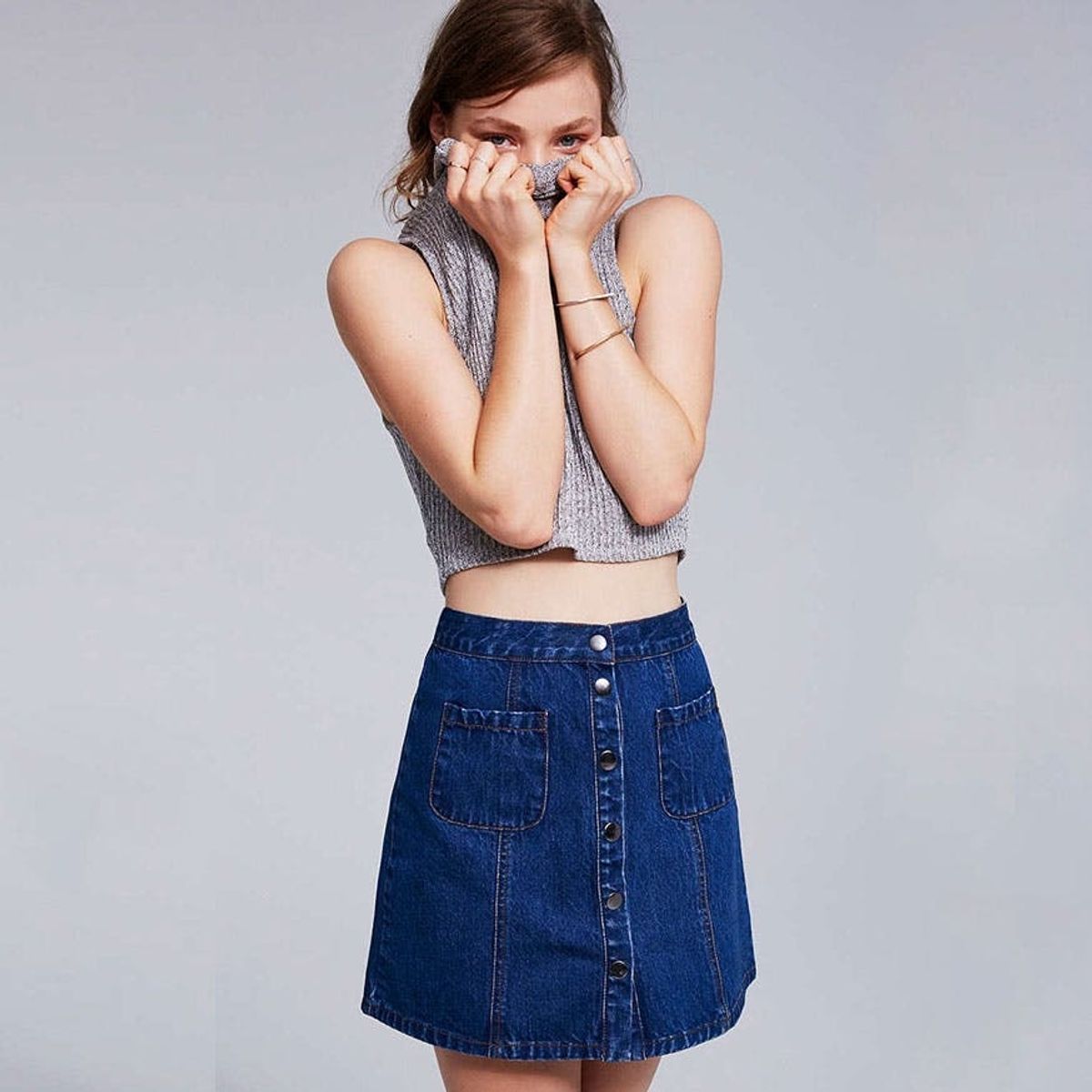 10 Denim Skirts to Wear Today That Will Take You Back to the ’90s