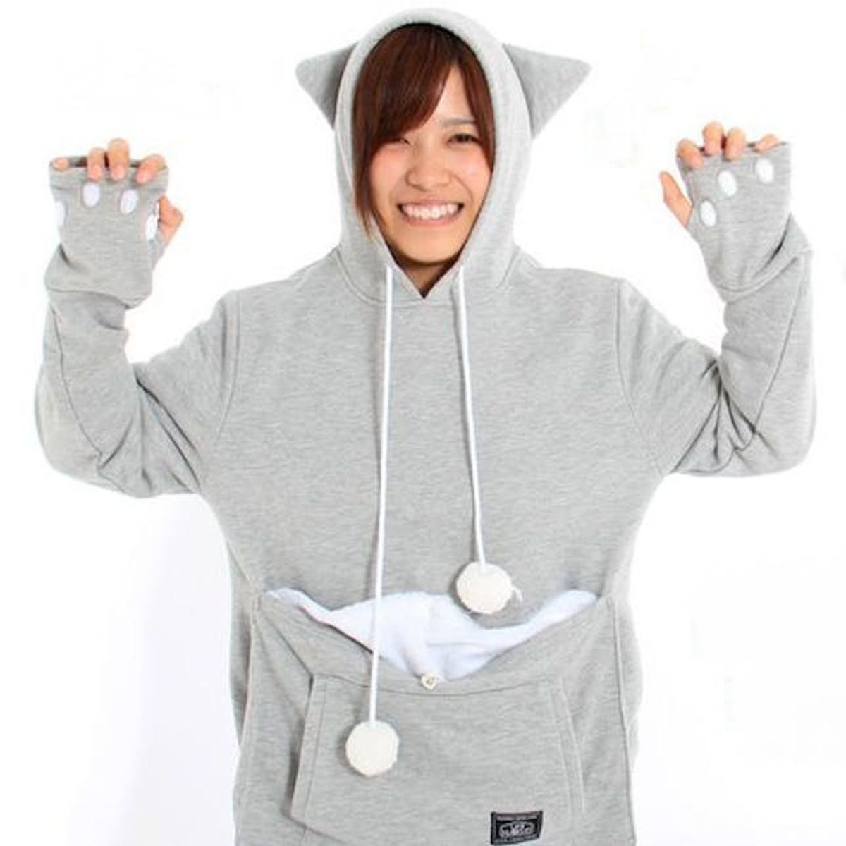 This New Hoodie Lets You Carry Your Cat Wherever You Go