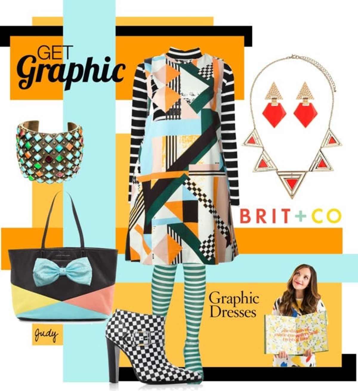 11 Ways to Style a Graphic Dress