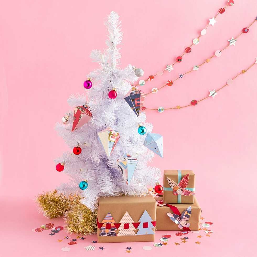 3 Easy Holiday Decor DIYs Made from Repurposed Cards