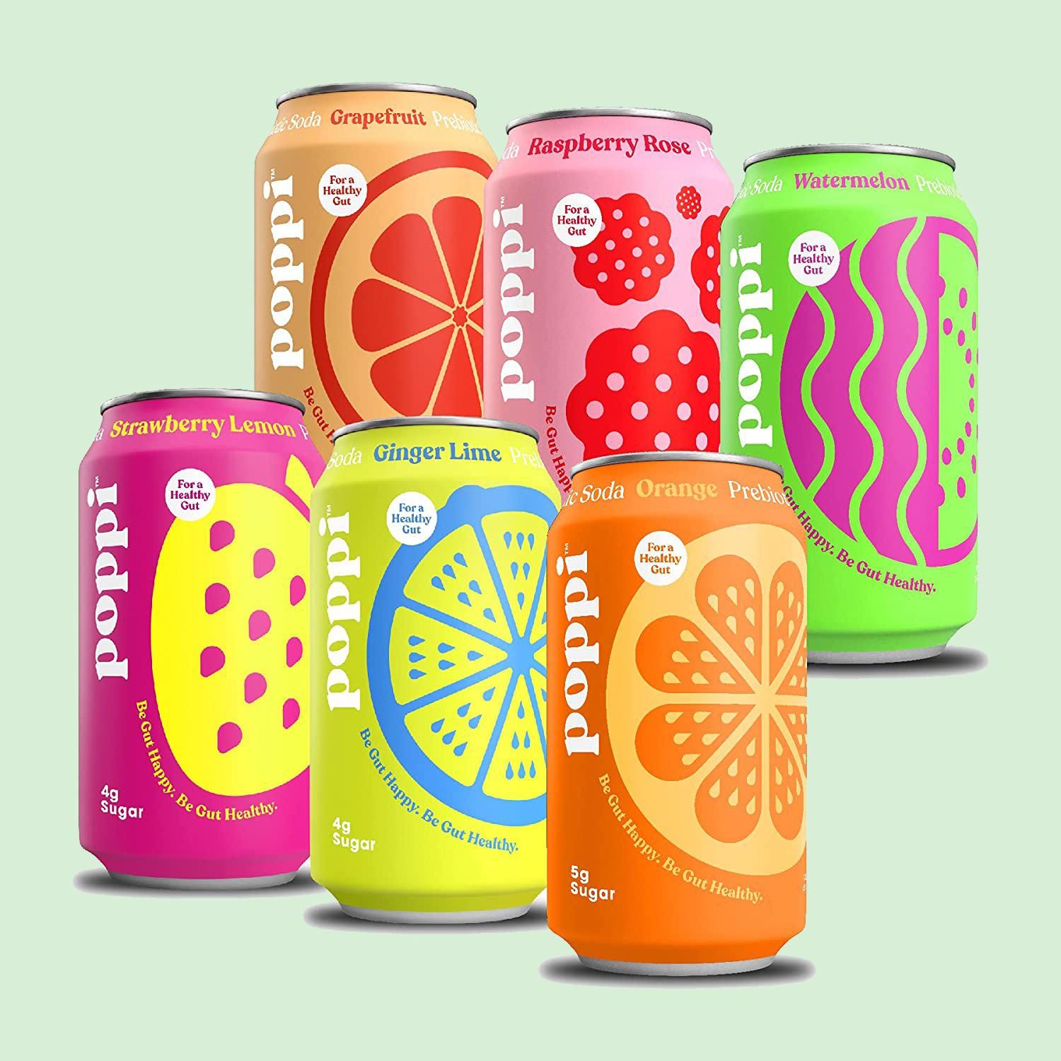 Healthy Soda Alternatives - Sparkling Beverage Review, Poppi - Brit + Co