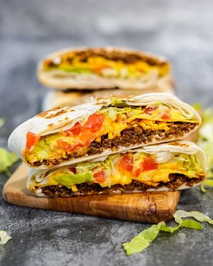Taco Bell Vegan Crunchwrap recipe