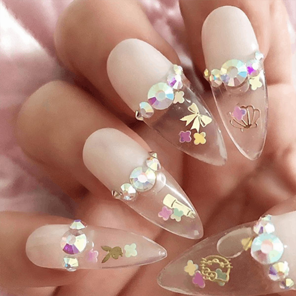 We’re Not Sure Why — But Aquarium Nails Are Officially a Thing