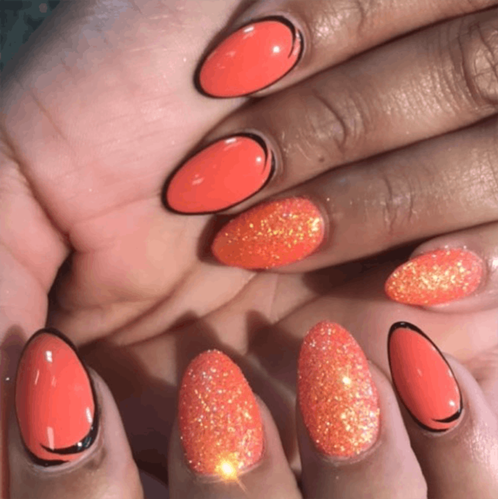 16 Ways to Pull Off Outlined Nails Brit + Co