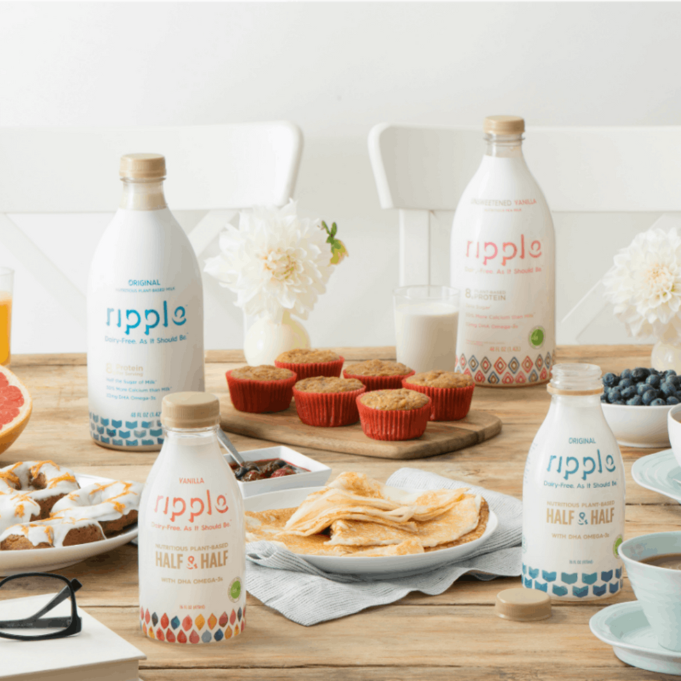 Ripple Is Making Waves With Its Tasty, Protein-Rich Pea Milk