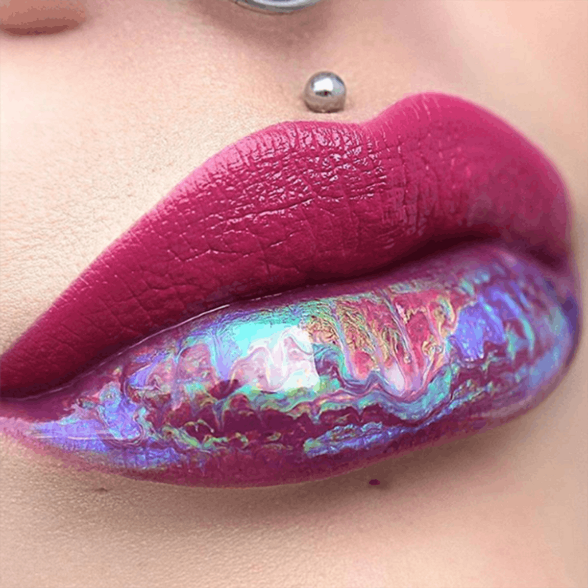 This Holographic Lip Trend Is Futuristic AF