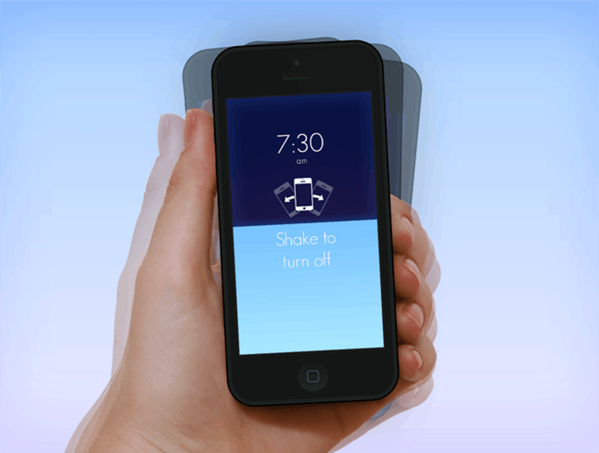 Slap, Flip, Shake —Then Get Out of Bed with the Wake Alarm App