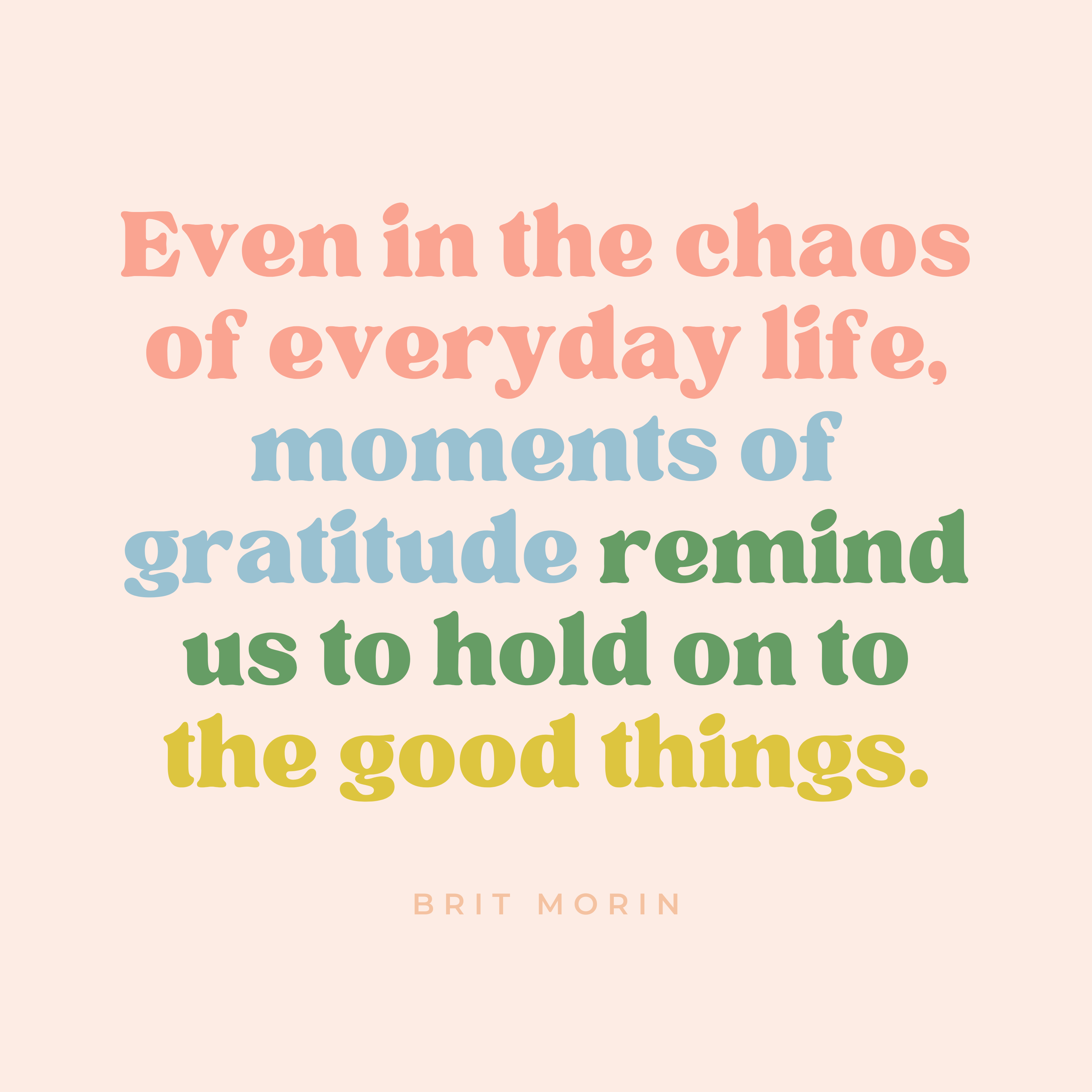 Top Gratitude Quotes From Teach Me Something New - Brit + Co - Brit + Co