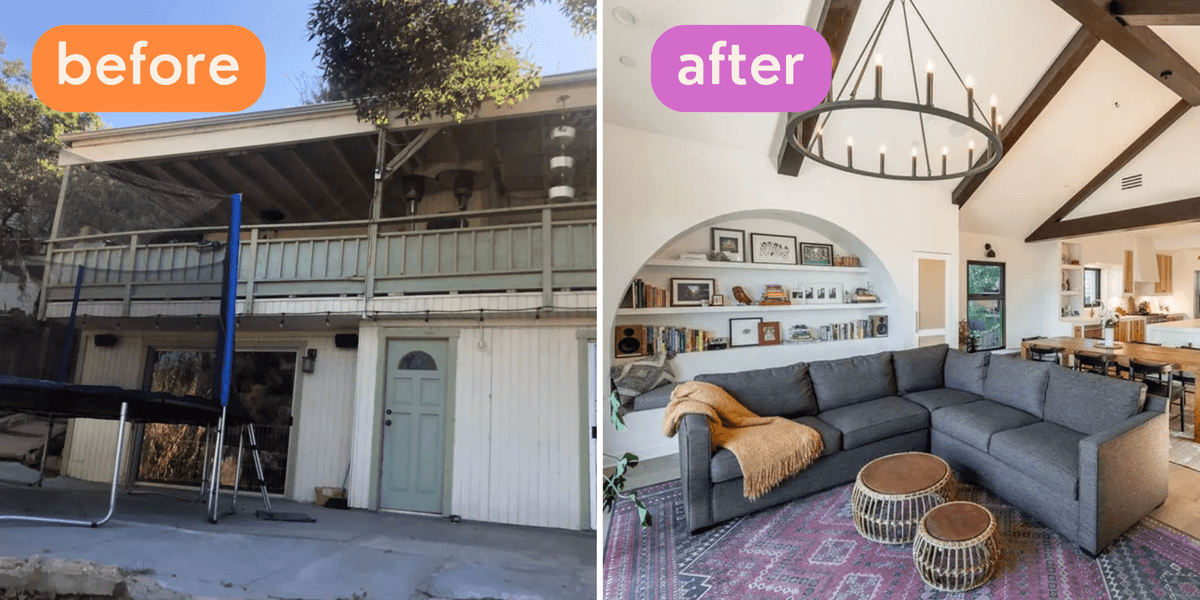 Stunning Spanish Oasis Transformation in Eagle Rock - Brit + Co