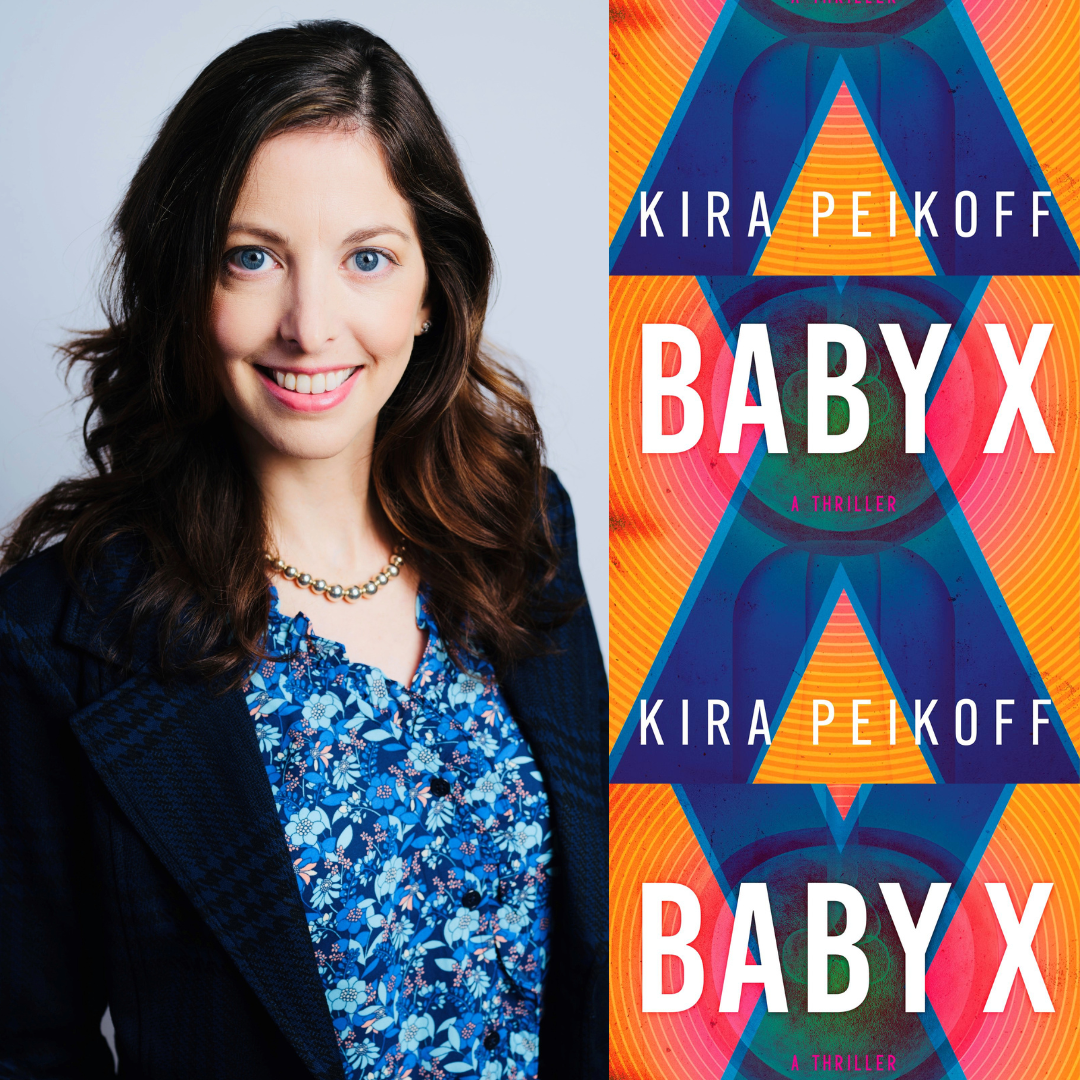 author kira peikoff and book "baby x"