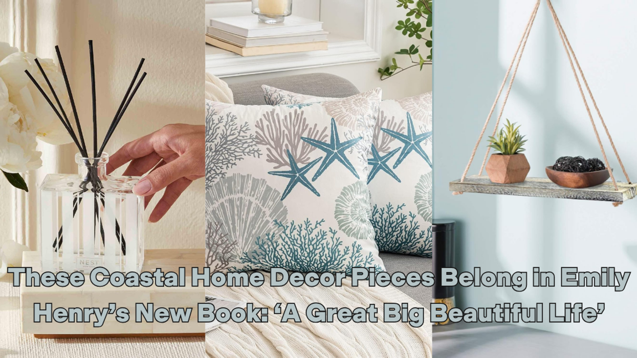 These Coastal Home Decor Pieces Belong in Emily Henry’s New Book: ‘A Great Big Beautiful Life’