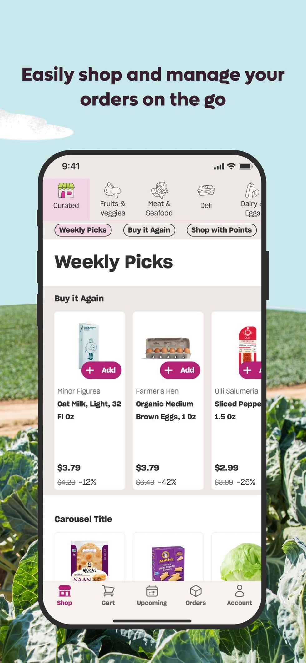 Imperfect Foods food waste app