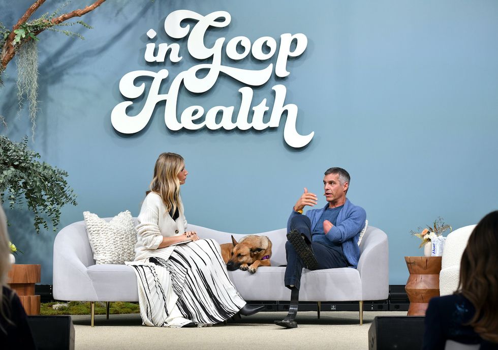 In goop Health Summit San Francisco 2019 BJ Miller Gwyneth Paltrow