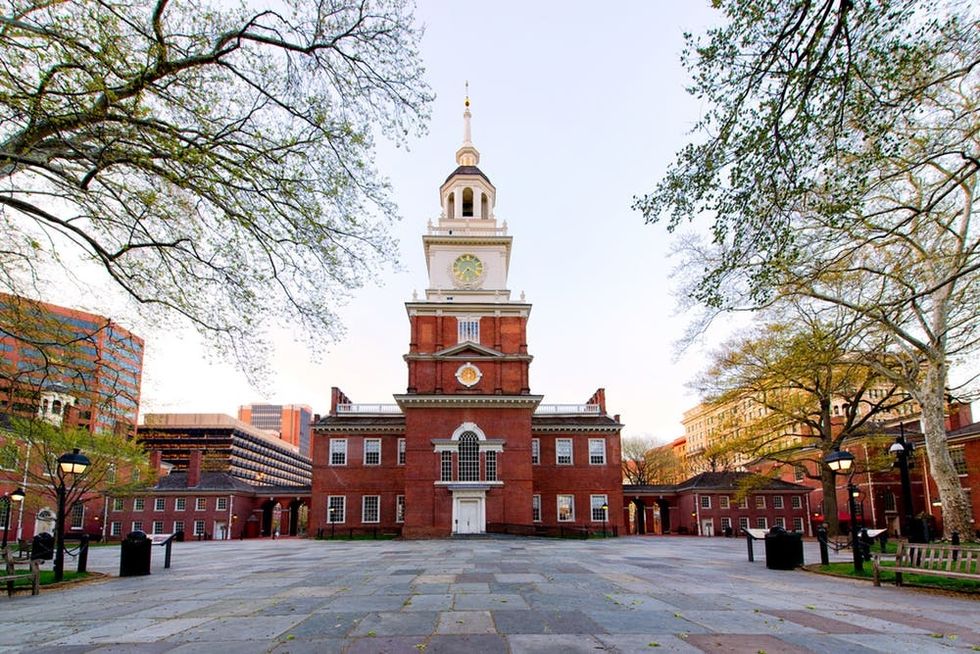 Independence Hall in Philadelphia, PA